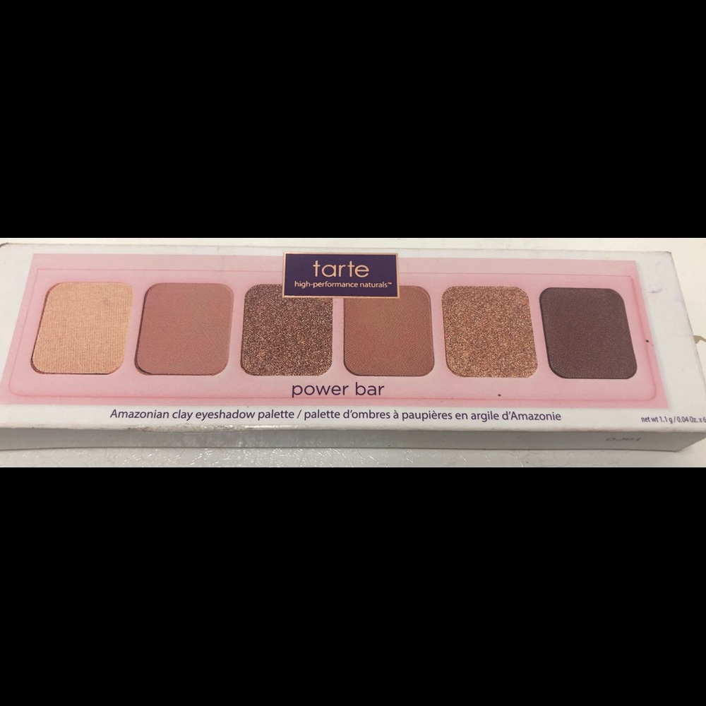 power bar Amazonian clay eyeshadow pallet